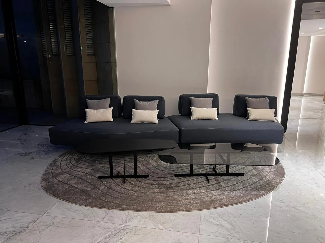Tapete Trentino 41064 7131 Pebble Shape Mink