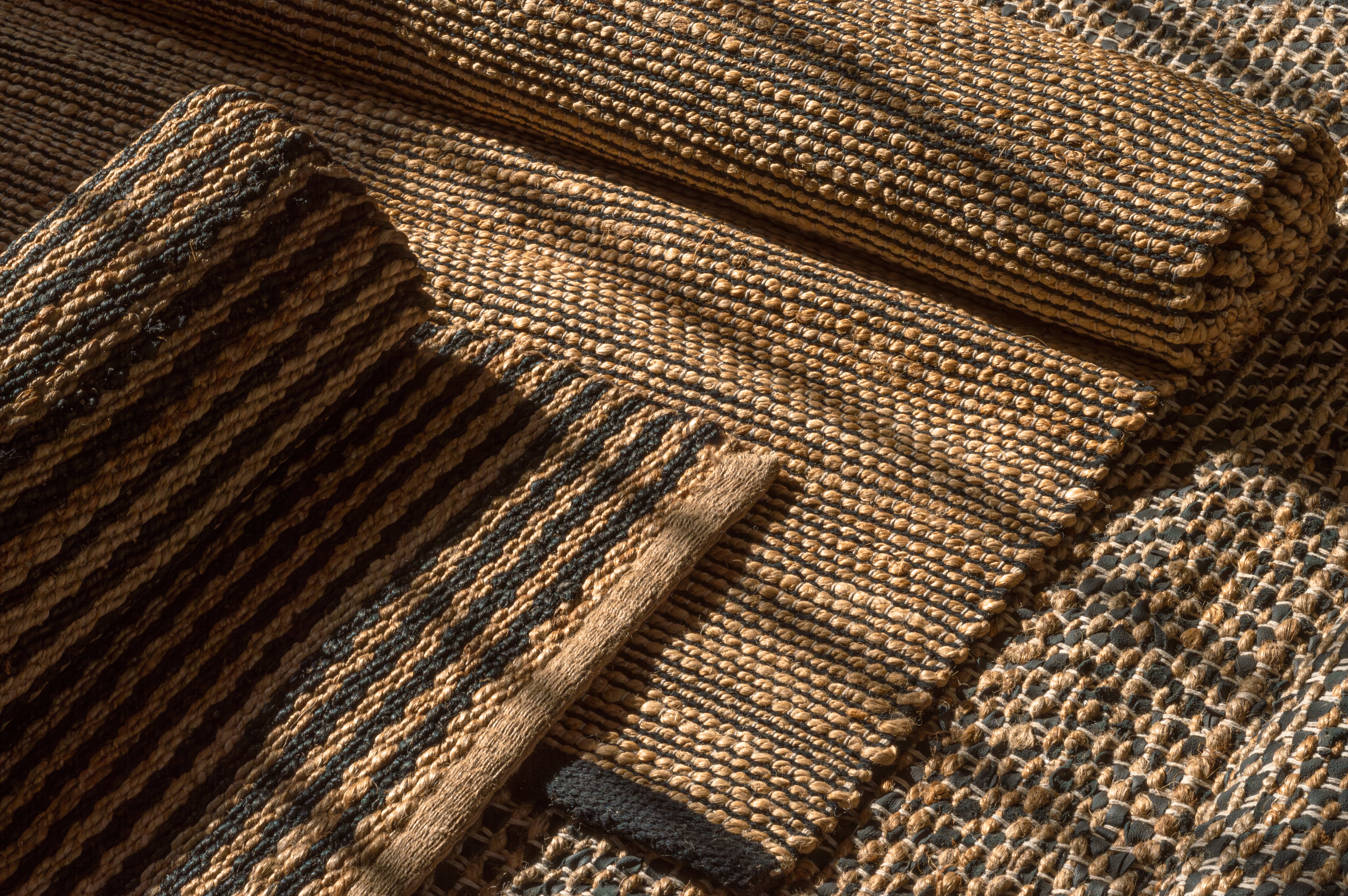 Tapete Jute Rabat Black