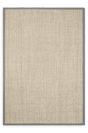 Tapete Sisal Border Marble / Grey