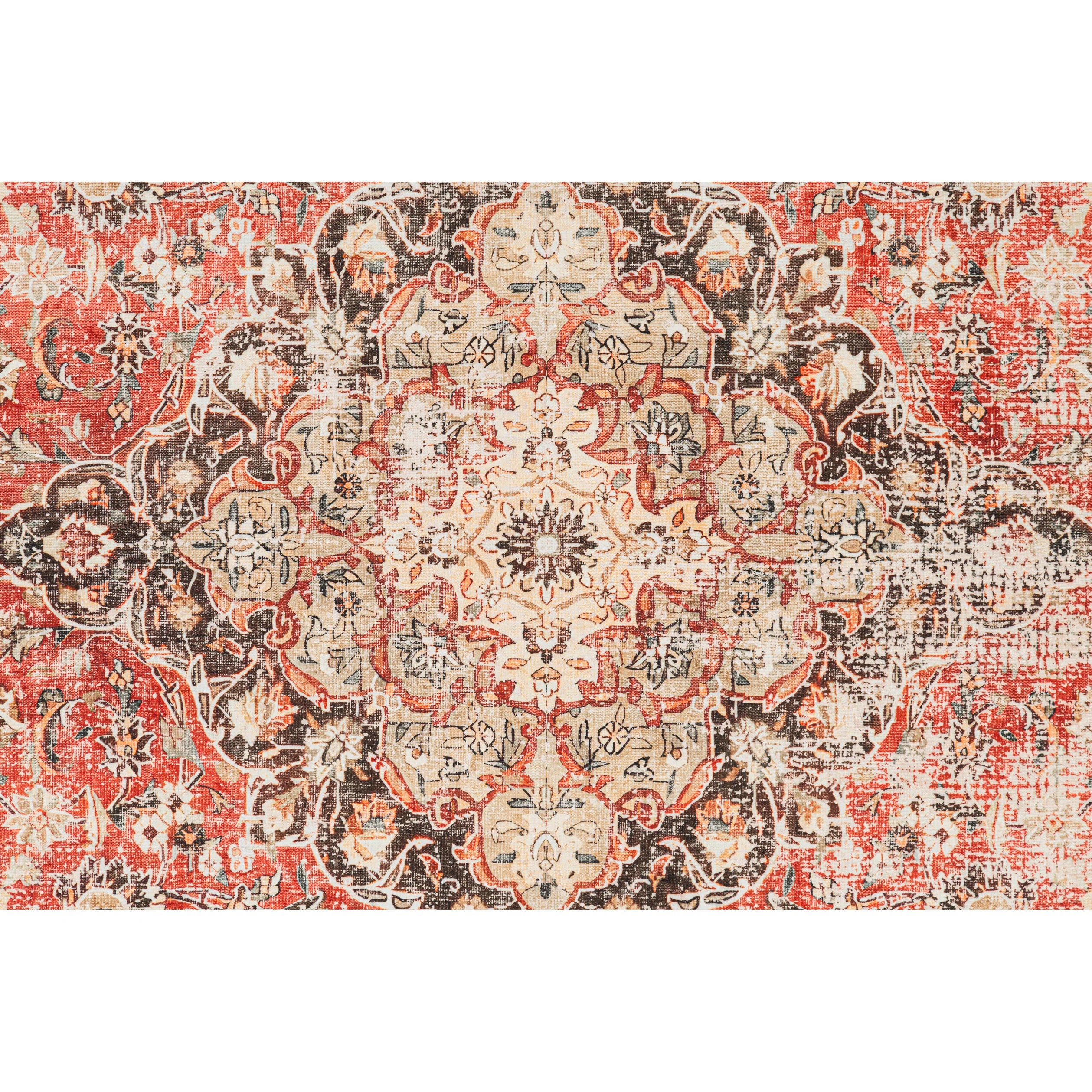 Tapete Doha 231205A-2 Medallón Rojo