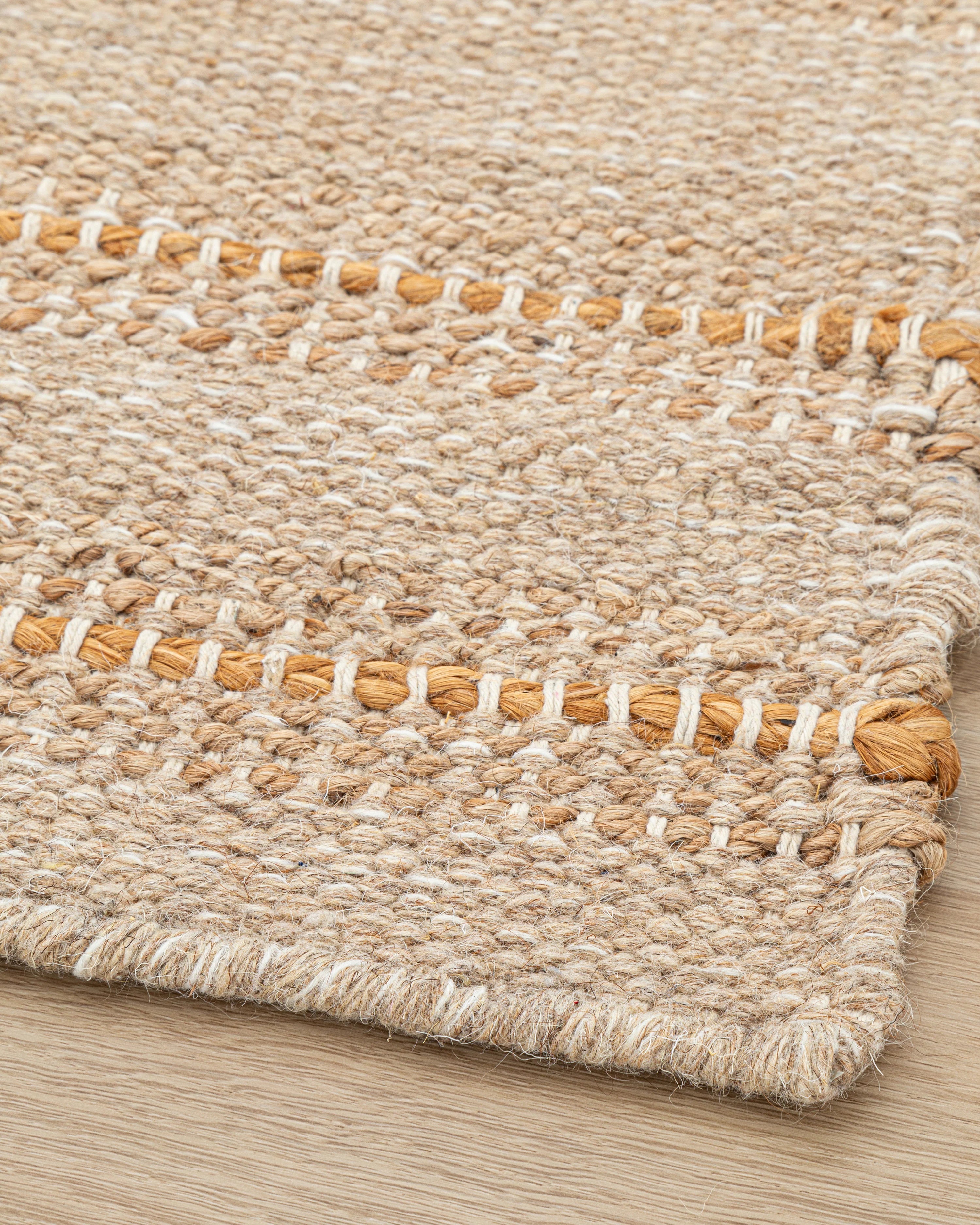 Tapete Jute Sari Natural Oyster